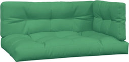 vidaXL - Palletkussens - 3 - st - stof - groen