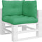 vidaXL - Palletkussens - 3 - st - stof - groen