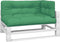 vidaXL - Palletkussens - 3 - st - stof - groen