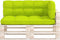 vidaXL - Palletkussens - 3 - st - stof - heldergroen