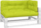 vidaXL - Palletkussens - 3 - st - stof - heldergroen