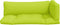 vidaXL - Palletkussens - 3 - st - stof - heldergroen