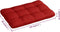 vidaXL - Palletkussens - 3 - st - stof - rood