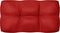 vidaXL - Palletkussens - 3 - st - stof - rood
