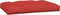 vidaXL - Palletkussens - 3 - st - stof - rood