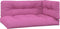 vidaXL - Palletkussens - 3 - st - stof - roze