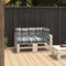 vidaXL - Palletkussens - 3 - st - stof - ruitpatroon - grijs