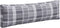 vidaXL - Palletkussens - 3 - st - stof - ruitpatroon - grijs