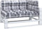 vidaXL - Palletkussens - 3 - st - stof - ruitpatroon - grijs