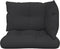 vidaXL - Palletkussens - 3 - st - stof - zwart