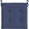 vidaXL - Palletkussens - 4 - st - 50x50x3 - cm - oxford - stof - marineblauw