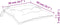 vidaXL - Palletkussens - 4 - st - 50x50x7 - cm - oxford - stof - groen