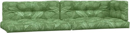 vidaXL - Palletkussens - 5 - st - bladpatroon - stof