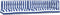 vidaXL - Palletkussens - 5 - st - gestreept - stof - wit - en - blauw