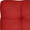 vidaXL - Palletkussens - 5 - st - stof - rood