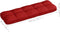 vidaXL - Palletkussens - 5 - st - stof - rood