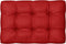 vidaXL - Palletkussens - 5 - st - stof - rood