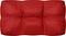 vidaXL - Palletkussens - 5 - st - stof - rood