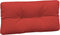 vidaXL - Palletkussens - 5 - st - stof - rood