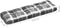 vidaXL - Palletkussens - 5 - st - stof - ruitpatroon - grijs
