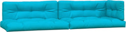 vidaXL - Palletkussens - 5 - st - stof - turquoise