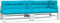 vidaXL - Palletkussens - 5 - st - stof - turquoise