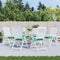 vidaXL - Palletkussens - 6 - st - 50x50x7 - cm - oxford - stof - groen