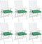 vidaXL - Palletkussens - 6 - st - 50x50x7 - cm - oxford - stof - groen