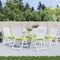 vidaXL - Palletkussens - 6 - st - 50x50x7 - cm - oxford - stof - felgroen
