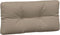 vidaXL - Palletkussens - 7 - st - stof - taupe