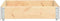 vidaXL - Palletopzetrand - 100x100 - cm - massief - grenenhout