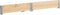 vidaXL - Palletopzetrand - 100x100 - cm - massief - grenenhout