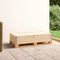 vidaXL - Palletopzetrand - 50x100 - cm - massief - grenenhout
