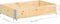 vidaXL - Palletopzetrand - 50x100 - cm - massief - grenenhout