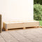 vidaXL - Palletopzetrand - 50x150 - cm - massief - grenenhout