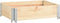 vidaXL - Palletopzetrand - 60x80 - cm - massief - grenenhout