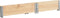 vidaXL - Palletopzetrand - 60x80 - cm - massief - grenenhout