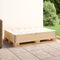 vidaXL - Palletopzetrand - 80x120 - cm - massief - grenenhout