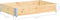 vidaXL - Palletopzetrand - 80x120 - cm - massief - grenenhout