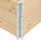 vidaXL - Palletopzetranden - 3 - st - 100x150 - cm - massief - grenenhout