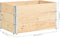 vidaXL - Palletopzetranden - 3 - st - 50x100 - cm - massief - grenenhout
