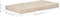 vidaXL - Palletvloerkussen - 120x80x10 - cm - katoen - beige