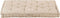 vidaXL - Palletvloerkussen - 120x80x10 - cm - katoen - beige