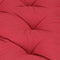 vidaXL - Palletvloerkussen - 120x80x10 - cm - katoen - bordeauxrood