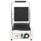 vidaXL Panini grill gegroefd 1800 W 31x30.5x20 cm roestvrij staal