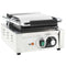 vidaXL Panini grill gegroefd 1800 W 31x30.5x20 cm roestvrij staal