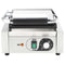 vidaXL Panini grill gegroefd 1800 W 31x30.5x20 cm roestvrij staal