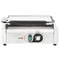 vidaXL Panini grill gegroefd 2200 W 43x30.5x20 cm