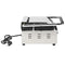 vidaXL Panini grill gegroefd 2200 W 43x30.5x20 cm