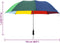 vidaXL - Paraplu - automatisch - inklapbaar - 124 - cm - meerkleurig